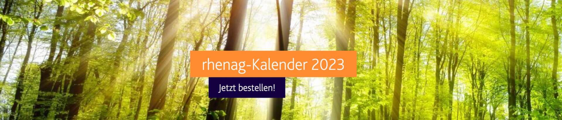 Zukunft 01 rhenag Kalender 2023 bestellen Banner